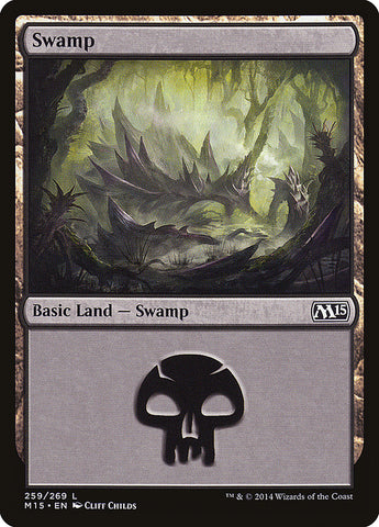 Swamp (259) [Magic 2015] - The Mythic Store | 24h Order Processing