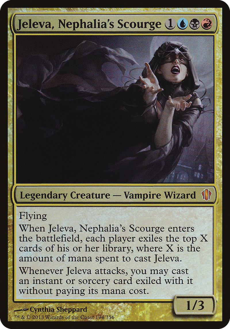 Jeleva, Nephalia's Scourge (Oversized) [Commander 2013 Oversized] - The Mythic Store | 24h Order Processing