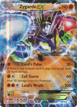Zygarde EX (54/124) (Jumbo Card) [XY: Fates Collide] - The Mythic Store | 24h Order Processing