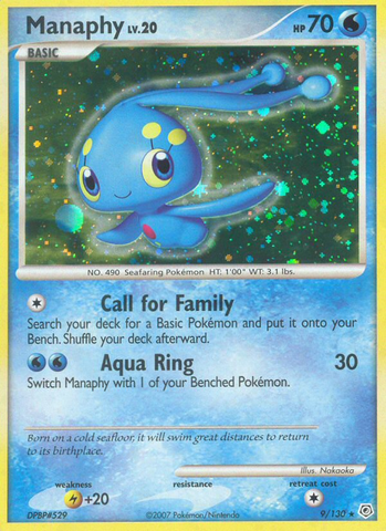 Manaphy (9/130) [Diamond & Pearl: Base Set] - The Mythic Store | 24h Order Processing