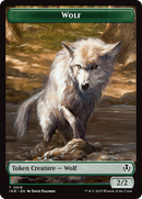 Wolf (0009) // Wolf (0018) Double-Sided Token [Innistrad Remastered Tokens] - The Mythic Store | 24h Order Processing