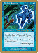 Seal of Removal (Tom van de Logt) [World Championship Decks 2000] - The Mythic Store | 24h Order Processing