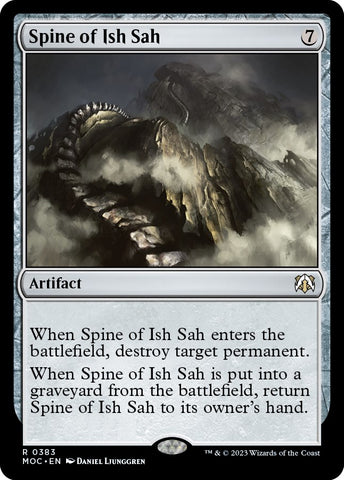 Spine of Ish Sah [March of the Machine Commander] - The Mythic Store | 24h Order Processing
