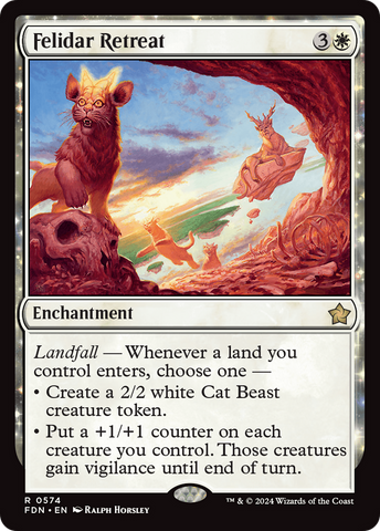 Felidar Retreat [Foundations] - The Mythic Store | 24h Order Processing