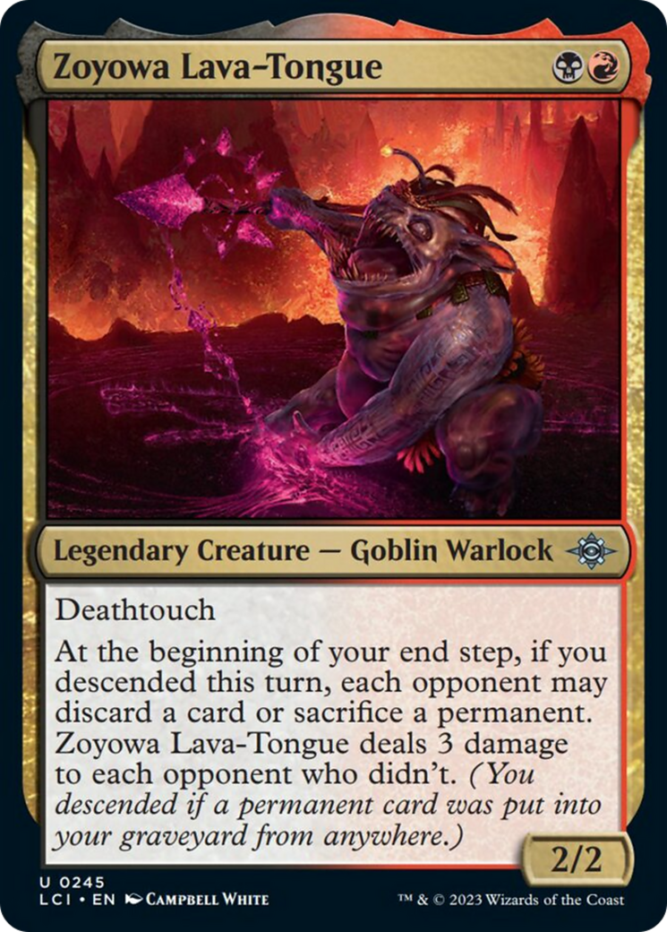 Zoyowa Lava-Tongue [The Lost Caverns of Ixalan] - The Mythic Store | 24h Order Processing