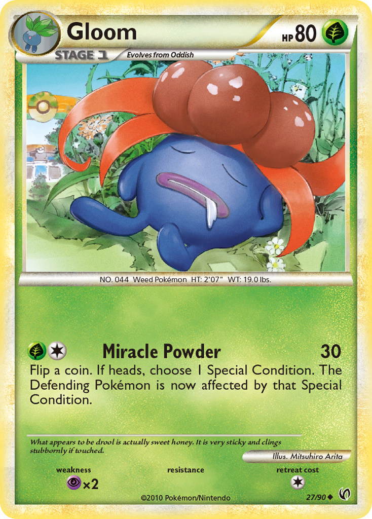 Gloom (27/90) [HeartGold & SoulSilver: Undaunted] - The Mythic Store | 24h Order Processing