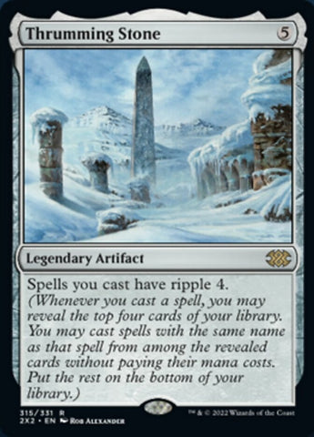Thrumming Stone [Double Masters 2022] - The Mythic Store | 24h Order Processing