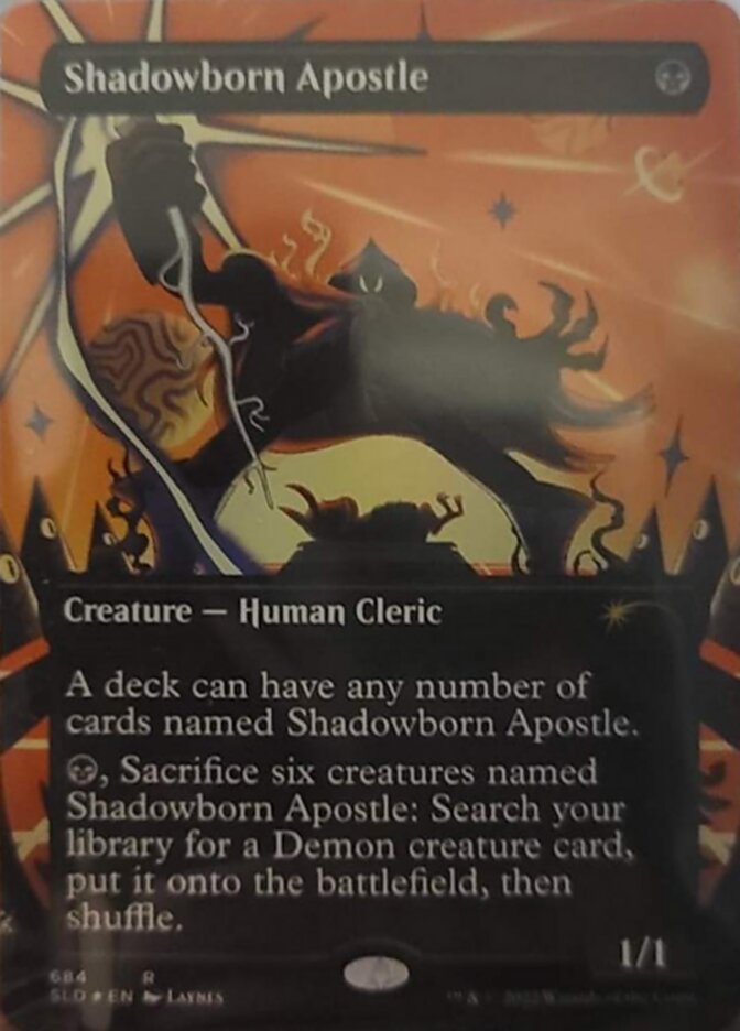 Shadowborn Apostle (Borderless) (684) [Secret Lair Drop Promos] - The Mythic Store | 24h Order Processing