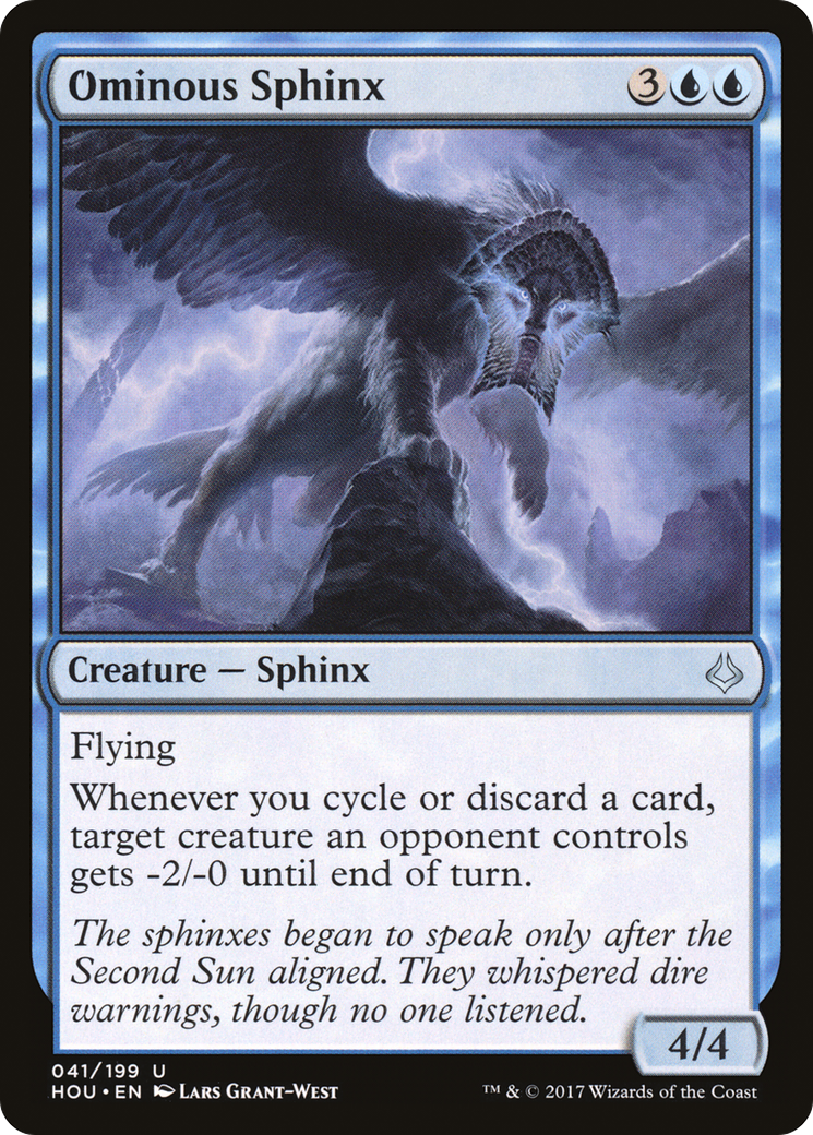 Ominous Sphinx [Hour of Devastation] - The Mythic Store | 24h Order Processing