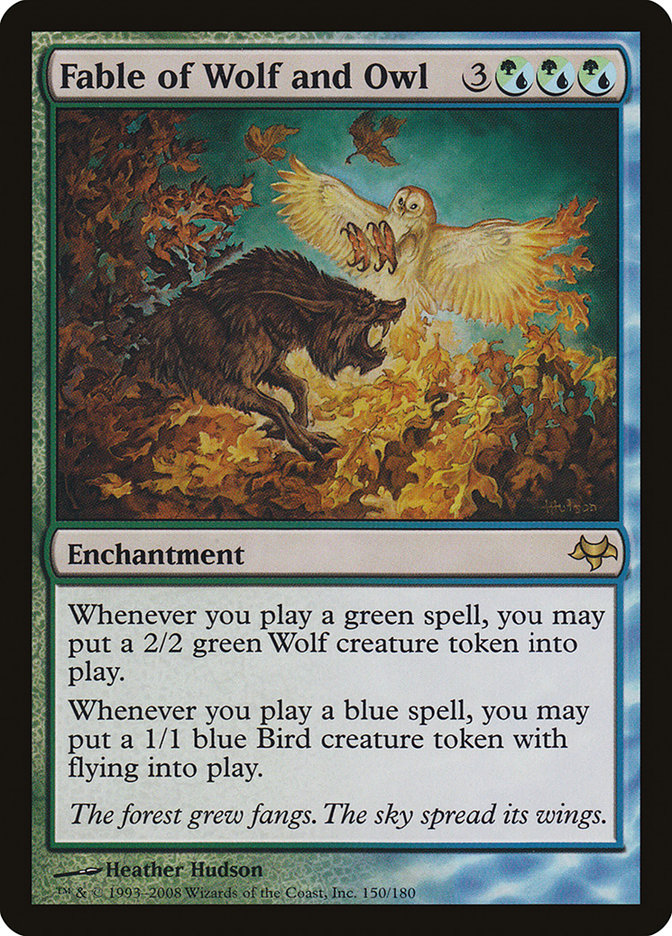 Fable of Wolf and Owl [Eventide] - The Mythic Store | 24h Order Processing