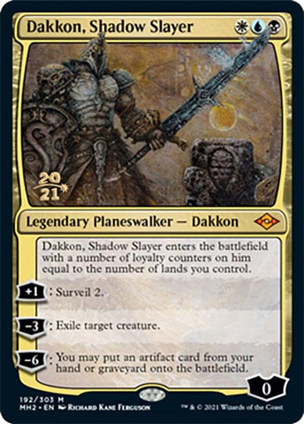 Dakkon, Shadow Slayer [Modern Horizons 2 Prerelease Promos] - The Mythic Store | 24h Order Processing