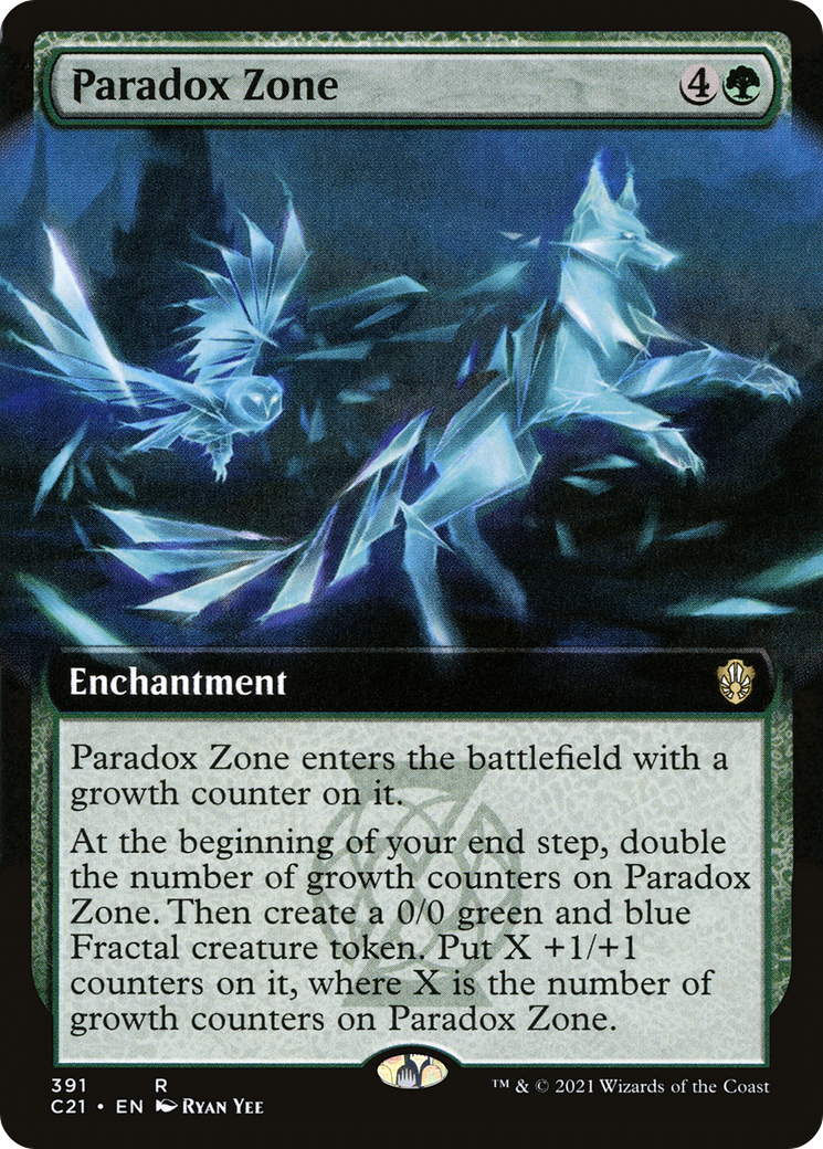 Paradox Zone (Extended Art) [Commander 2021] - The Mythic Store | 24h Order Processing