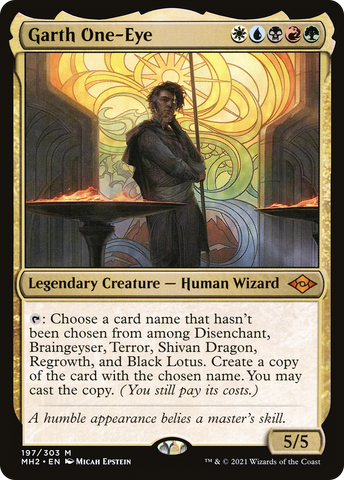 Garth One-Eye [Modern Horizons 2] - The Mythic Store | 24h Order Processing