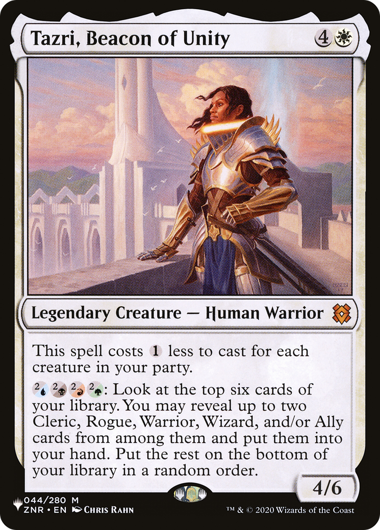 Tazri, Beacon of Unity (ZNR) [The List] - The Mythic Store | 24h Order Processing