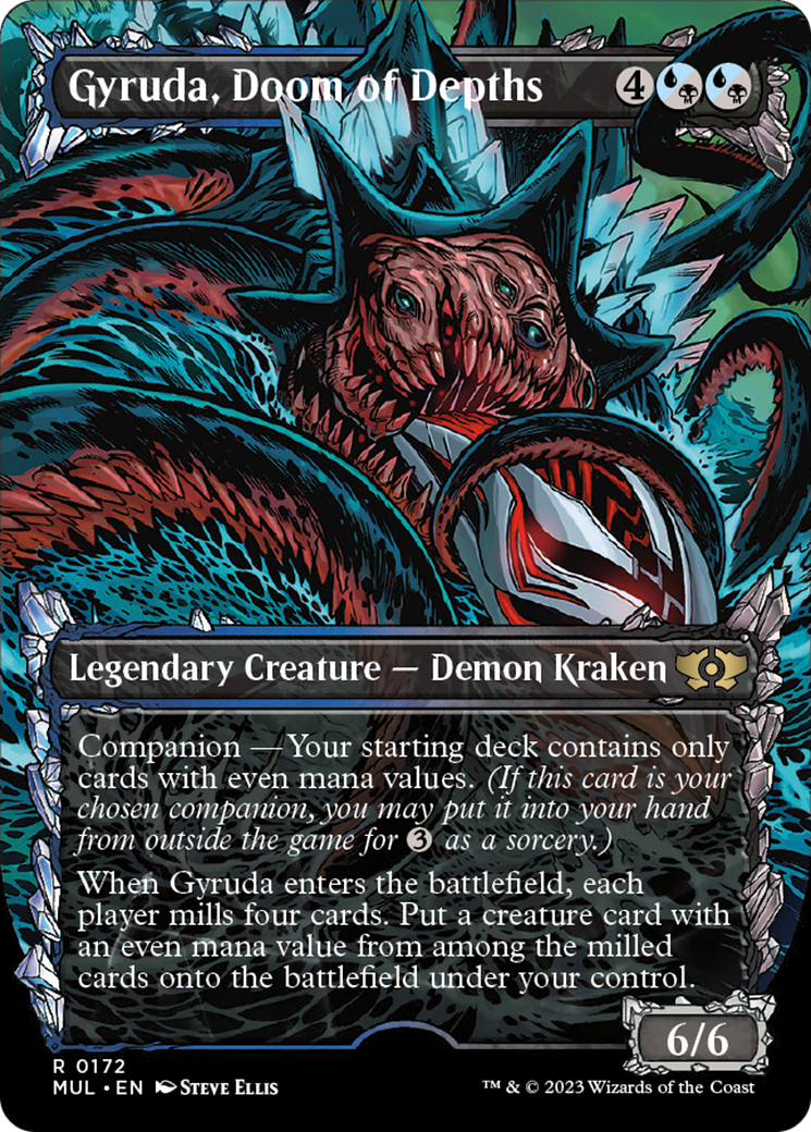 Gyruda, Doom of Depths (Halo Foil) [Multiverse Legends] - The Mythic Store | 24h Order Processing