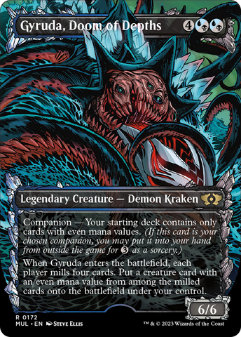 Gyruda, Doom of Depths (Halo Foil) [Multiverse Legends] - The Mythic Store | 24h Order Processing