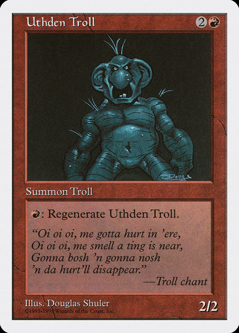 Uthden Troll [Anthologies] - The Mythic Store | 24h Order Processing
