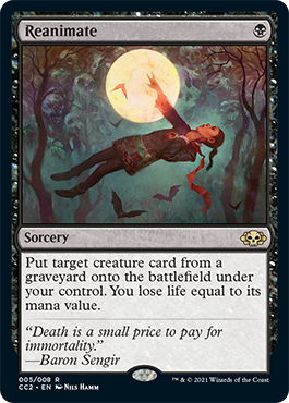 Reanimate [Commander Collection: Black] - The Mythic Store | 24h Order Processing