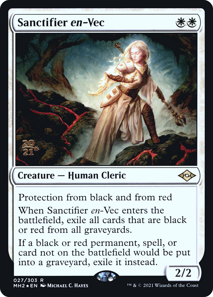 Sanctifier en-Vec [Modern Horizons 2 Prerelease Promos] - The Mythic Store | 24h Order Processing