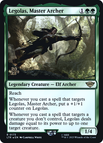 Legolas, Master Archer [The Lord of the Rings: Tales of Middle-Earth Prerelease Promos] - The Mythic Store | 24h Order Processing