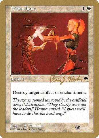 Disenchant (Brian Hacker) (SB) [World Championship Decks 1998] - The Mythic Store | 24h Order Processing