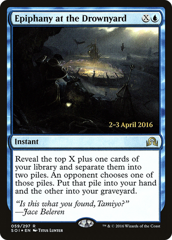 Epiphany at the Drownyard [Shadows over Innistrad Prerelease Promos] - The Mythic Store | 24h Order Processing
