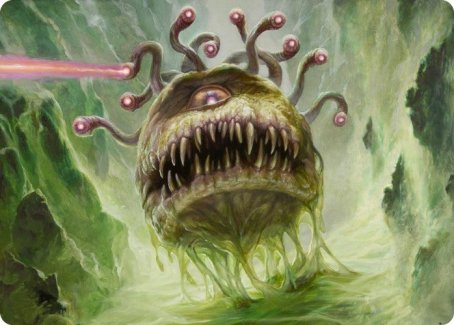 Beholder Art Card [Dungeons & Dragons: Adventures in the Forgotten Realms Art Series] - The Mythic Store | 24h Order Processing