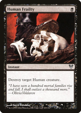 Human Frailty [Avacyn Restored] - The Mythic Store | 24h Order Processing