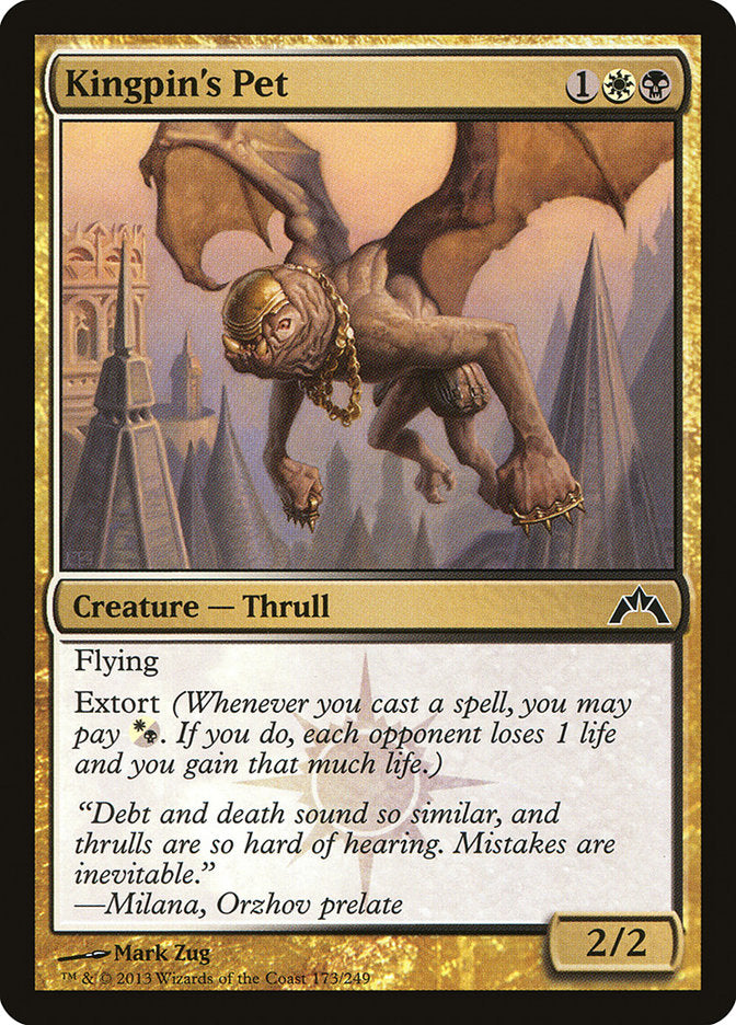 Kingpin's Pet [Gatecrash] - The Mythic Store | 24h Order Processing