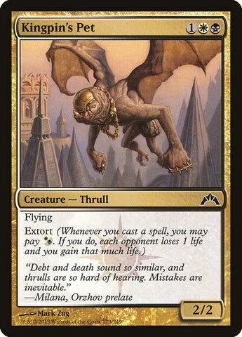 Kingpin's Pet [Gatecrash] - The Mythic Store | 24h Order Processing