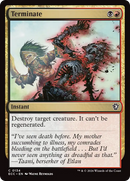 Terminate [Lorwyn Eclipsed Commander] - The Mythic Store | 24h Order Processing