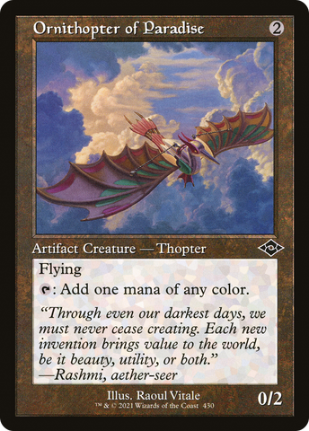 Ornithopter of Paradise (Retro) [Modern Horizons 2] - The Mythic Store | 24h Order Processing