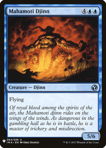 Mahamoti Djinn [Mystery Booster] - The Mythic Store | 24h Order Processing