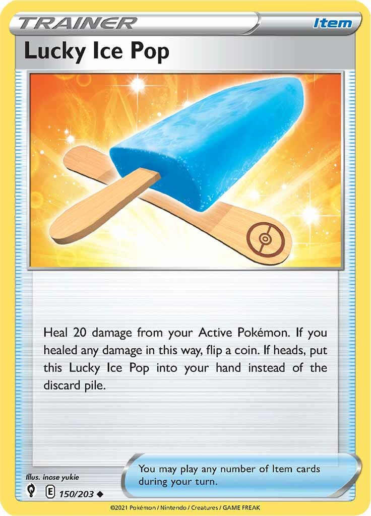 Lucky Ice Pop (150/203) [Sword & Shield: Evolving Skies] - The Mythic Store | 24h Order Processing