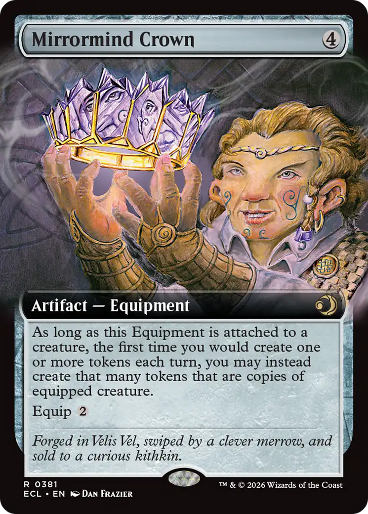 Mirrormind Crown (Extended Art) [Lorwyn Eclipsed] - The Mythic Store | 24h Order Processing