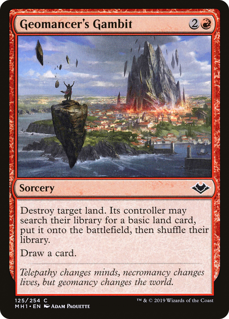 Geomancer's Gambit [Modern Horizons] - The Mythic Store | 24h Order Processing