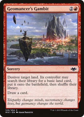 Geomancer's Gambit [Modern Horizons] - The Mythic Store | 24h Order Processing