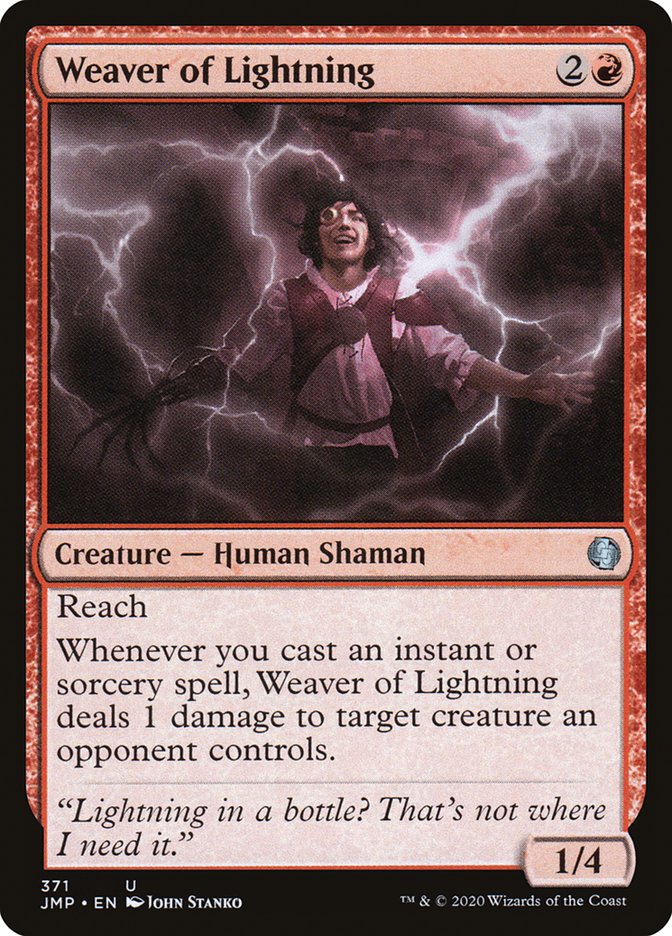 Weaver of Lightning [Jumpstart] - The Mythic Store | 24h Order Processing