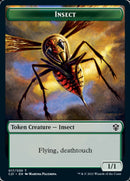 Beast (011) // Insect Double-Sided Token [Commander 2021 Tokens] - The Mythic Store | 24h Order Processing