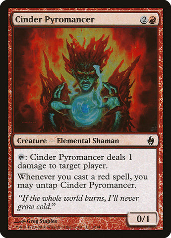 Cinder Pyromancer [Premium Deck Series: Fire and Lightning] - The Mythic Store | 24h Order Processing