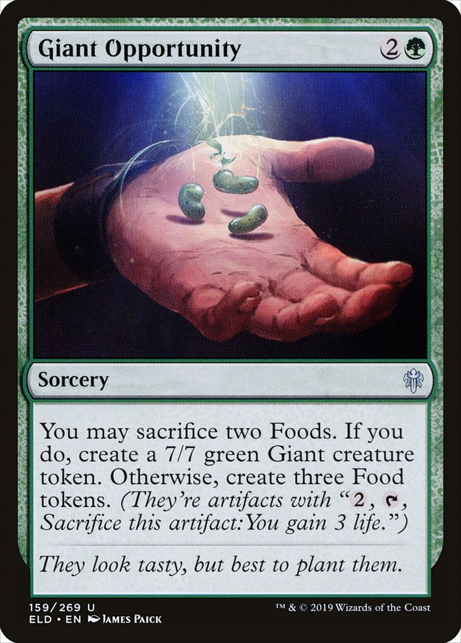 Giant Opportunity [Throne of Eldraine] - The Mythic Store | 24h Order Processing