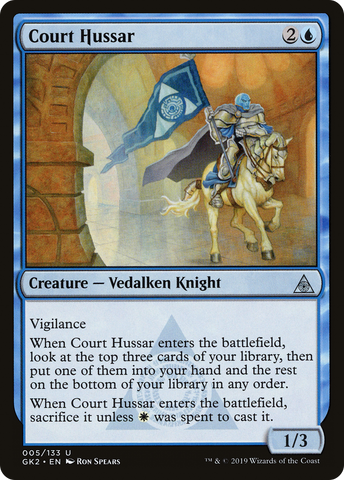 Court Hussar [Ravnica Allegiance Guild Kit] - The Mythic Store | 24h Order Processing