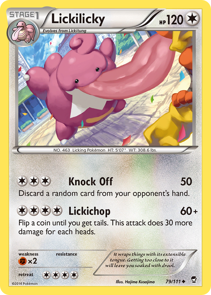 Lickilicky (79/111) [XY: Furious Fists] - The Mythic Store | 24h Order Processing