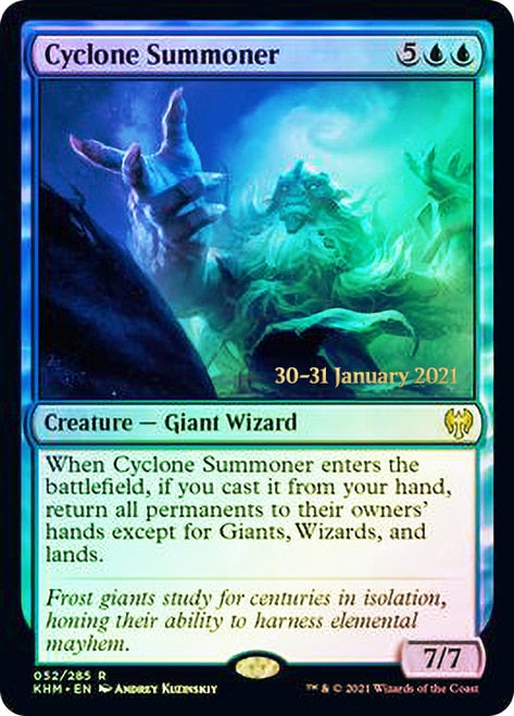 Cyclone Summoner [Kaldheim Prerelease Promos] - The Mythic Store | 24h Order Processing