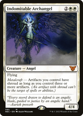 Indomitable Archangel [Kamigawa: Neon Dynasty Commander] - The Mythic Store | 24h Order Processing