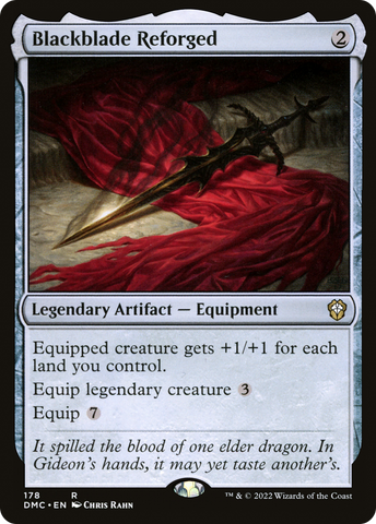 Blackblade Reforged [Dominaria United Commander] - The Mythic Store | 24h Order Processing