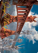 Silverbluff Bridge Art Card (Gold-Stamped Signature) [Modern Horizons 2 Art Series] - The Mythic Store | 24h Order Processing