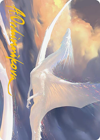Timeless Dragon Art Card (Gold-Stamped Signature) [Modern Horizons 2 Art Series] - The Mythic Store | 24h Order Processing