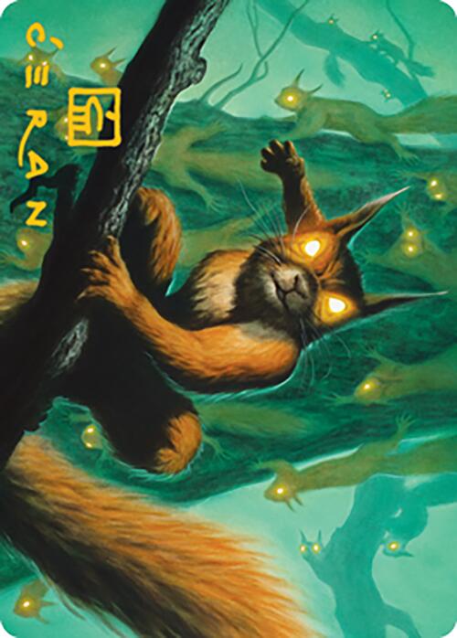 Chatterstorm Art Card (Gold-Stamped Signature) [Modern Horizons 2 Art Series] - The Mythic Store | 24h Order Processing