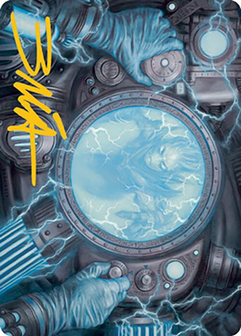 Recalibrate Art Card (Gold-Stamped Signature) [Modern Horizons 2 Art Series] - The Mythic Store | 24h Order Processing